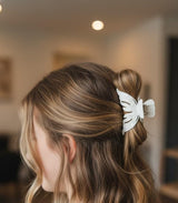 Nalvion Grey Matte Butterfly Hair Claw Clip – Strong Grip | Korean Aesthetic | Premium Finish