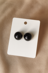 Nalvion – Classic Bubble Stud Earrings (Premium Gloss Finish)