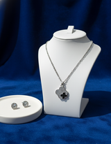 š Black Clover Luxury Pendant Set ā GoldĀ &Ā Silve