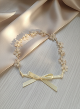Nalvion Floral Headbands (White, Gold, Multicolor)