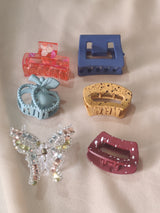 Premium Colorful Hair Claw Clips for Women – Strong Grip | Daily Wear