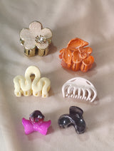 Nalvion Mini Hair Claw Clips – Floral, Bow & Designer Collection