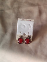 Red Elegant Drop Earrings — Bold, Stylish & Timeless