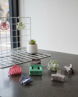 Matte & Crystal Mini Hair Claw Set – 6 pcs | Heart, Butterfly, Pastel & Classic Mix