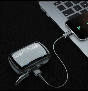 TWS 5.1 Wireless Earbuds – Fast Charging, Long Battery & Smart Touch Control