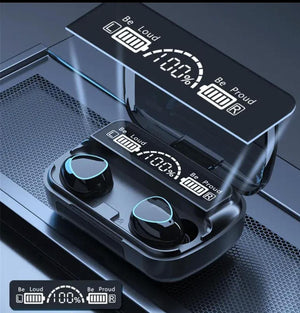 TWS 5.1 Wireless Earbuds – Fast Charging, Long Battery & Smart Touch Control