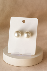 Nalvion – Classic Bubble Stud Earrings (Premium Gloss Finish)