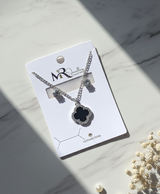 ⭐ Elegant Clover Pendant Set – Gold & Silver Edition