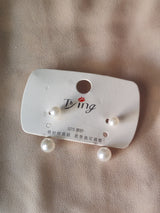 ✨ NALVION – Classic 925 Pearl Stud Earrings