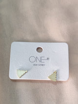 Gold Tree Stud Earrings – Silver 925