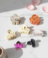 Nalvion Mini Hair Claw Clips – Floral, Bow & Designer Collection
