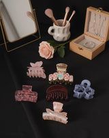 Nalvion Premium Hair Claw Collection – Crystal, Matte & Metallic Designs