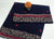 Women’s Swiss Embroidered Shawl – Blue | Elegant Winter Collection