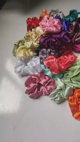 Satin Luxe Scrunchie – Multi Color