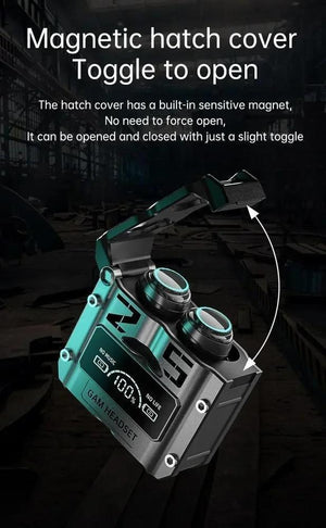 TWS 25 Bluetooth Earbuds – Fast Charging, Long Battery & Noise Cancellation