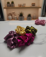Satin Luxe Scrunchie – Multi Color