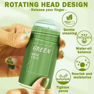 Green Tea Cleansing Mask Stick – 40g | Deep Pore Cleansing, Oil Control & Blackhead Remover