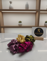 Satin Luxe Scrunchie – Multi Color